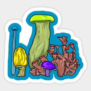 MUSHROOMS SOCIETY Sticker